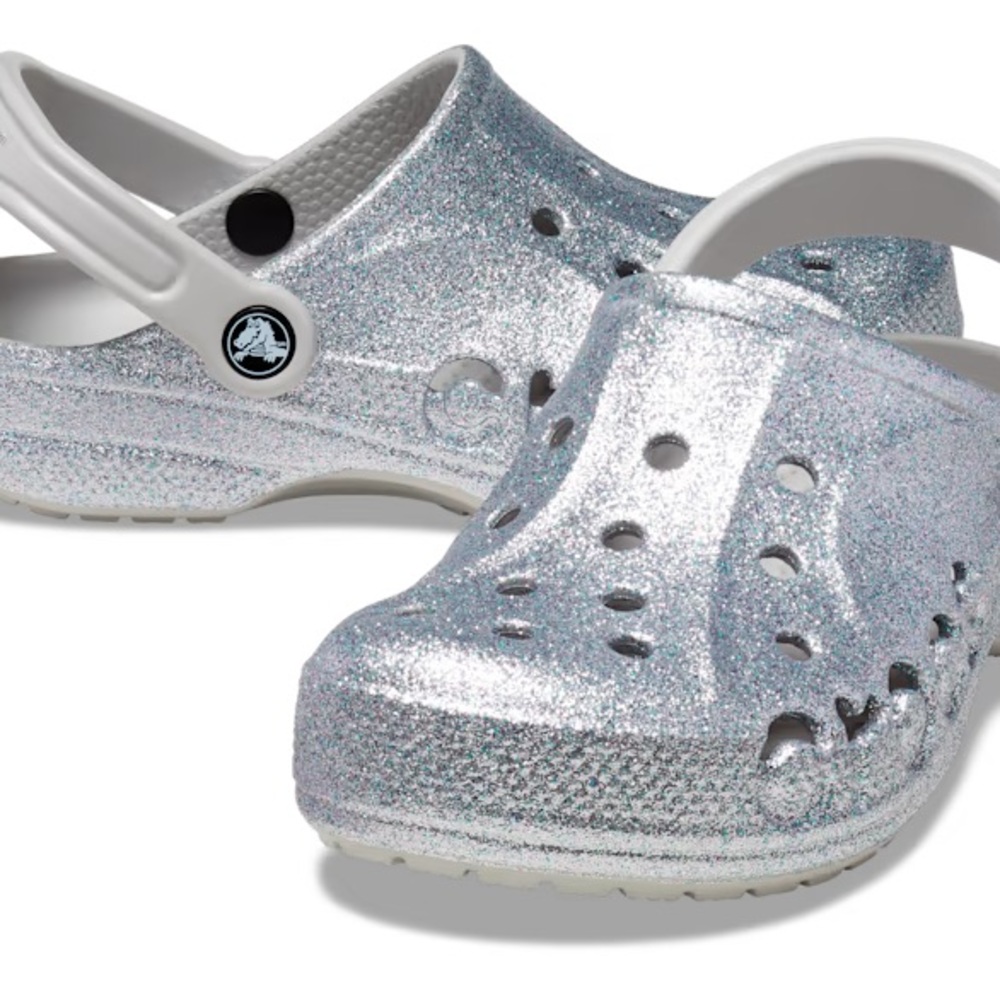 Baya Glitter Croc Clogs